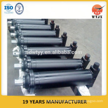 underbody single-act piston cylinder for dump truck